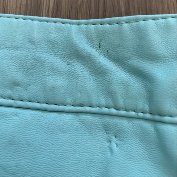 Free people, vegan leather shorts size 0 - Picture 8 of 9